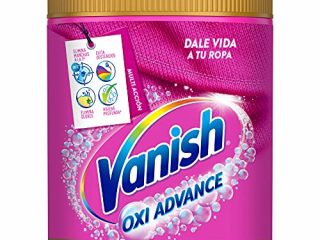 Vanish Oxi Advance Quitamanchas para la ropa, Elimina Olores y Evita Desteñidos, en Polvo, sin Lejía, 800 g