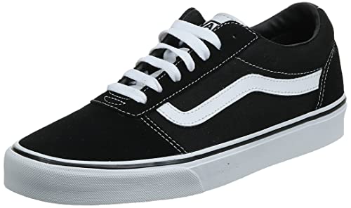 Vans Ward Suede/Canvas, Zapatillas, Black/White Iju, 38 EU