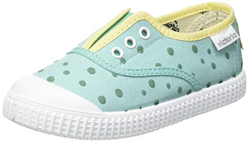 victoria Plano VICTORIA Tenis 1915 Inglesa Estampado DE Frutas con ELÁSTICO Central 1366126-KIDS para Unisex-niños Mint 20