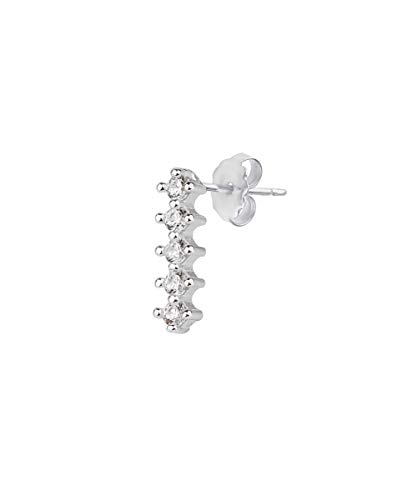 VIDAL & VIDAL Pendiente individual Plata Ear Cuff