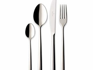 Villeroy & Boch Piemont Cubertería, Para hasta 6 personas, 24 piezas, acero inoxidable
