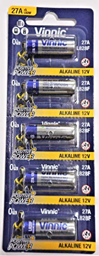 Vinnic Blister 5 Pilas 27a Alcalina 12v L828f L828f