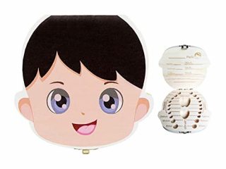Vintree Cajas para Dientes Caja para Dientes de Leche Personalizada Caja para Guardar Dientes para Niños y Niñas Caja de Madera para Guardar Dientes Caja para Dientes en Español de Leche