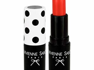 VIVIENNE SABÓ | Barra de Labios Coral Red Merci 13 | Pintalabios Permanente Hidratante Textura Suave y Cremosa | Larga Duración | Cruelty Free | Hecho en Rusia