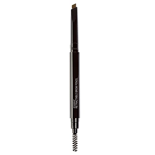 Wet n Wild - Ultimate Brow Retractable Pencil - Lápiz para Cejas Marrones - Retráctil, Ultrapreciso, con Punta de Lápiz Triangular, Pigmentado, Define Perfectamente - Ash Brown - 1 Unidad