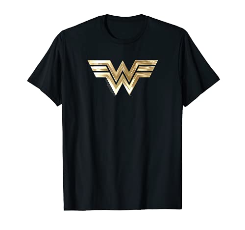 Wonder Woman 1984 Golden Logo Camiseta