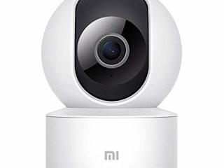 Xiaomi Cámara Mi 360° (1080p), cámara de vigilancia, Vista a 360°, resolución 1080p, detección Humana AI, Control de Voz, Soporte tecnología WDR, Blanco, versión Italiana