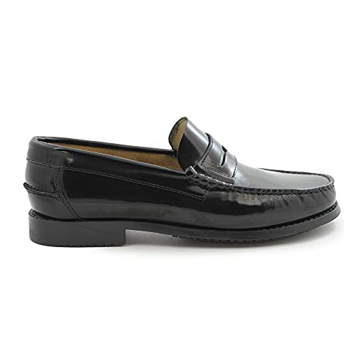 Zapatos Castellanos Marca BENAVENTE Antifaz Piso Goma Negro - BENAVENTE