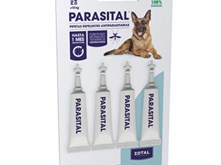 Zotal 4 Pipetas Repelentes 100% Natural para Perros Grandes Parasital