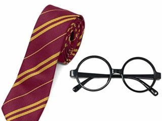 Accesorios de Halloween novedosas gafas y corbata