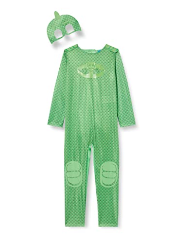 amscan - Disfraz de Gekko (PJMasks), 9902957 - Color Verde