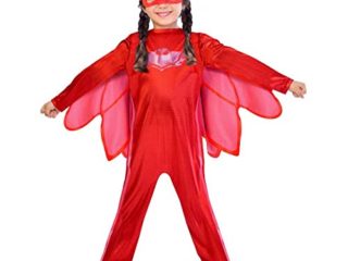 amscan - Disfraz de Owlette de PJ Masks - 9902949 - Color Rojo