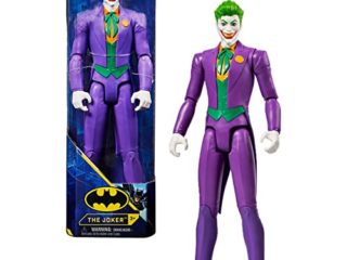 BATMAN - JOKER FIGURA 30 CM - DC COMICS - Joker Muñeco 30 cm Articulado - 6063093 - Juguete Niños 3 Años +