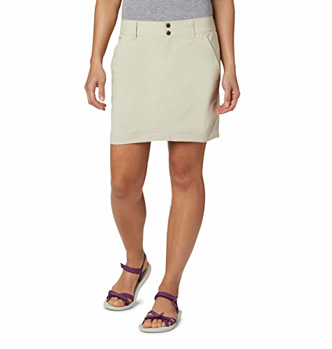 Columbia Saturday Trail, Falda pantalón, Mujer, Beige (Fossil), Talla 8