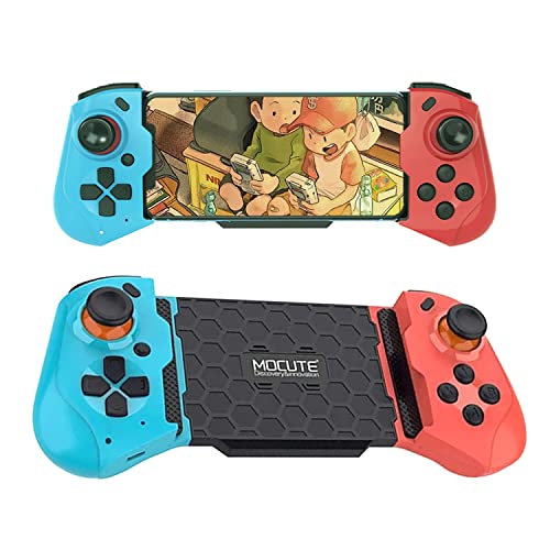 Controlador Movil para Android/iOS/PC, Controlador de Juegos Móvil Inalámbrico, MOCUTE 060 Bluetooth Controller Mobile, Telescopic Controlador Movil Genshin Pubg, Juego Directo