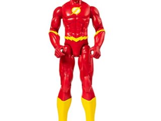 DC COMICS - MUÑECO FLASH 30 CM - Figura Flash Articulada de 30 cm Coleccionable - 6056779 - Juguetes niños 3 años +