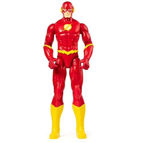DC COMICS - MUÑECO FLASH 30 CM - Figura Flash Articulada de 30 cm Coleccionable - 6056779 - Juguetes niños 3 años +