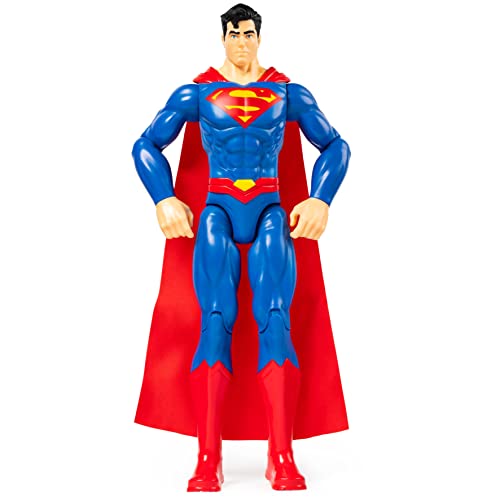 DC COMICS - SUPERMAN MUÑECO 30 CM - Figura Superman Articulada de 30 cm Coleccionable - 6056778 - Juguetes niños 3 años +