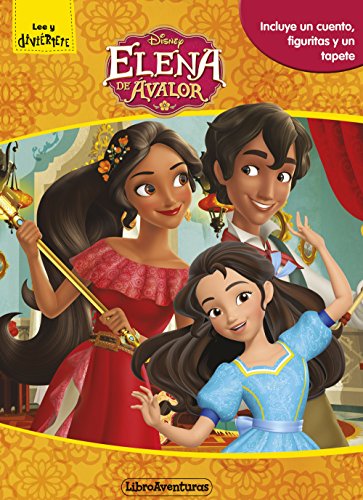 Elena de Ávalor. Libroaventuras: Incluye un cuento, figuritas y un tapete