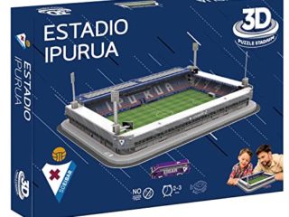 Eleven Force- Puzzle 3D Estadio Ipurúa (Éibar), Color Azul (14924)