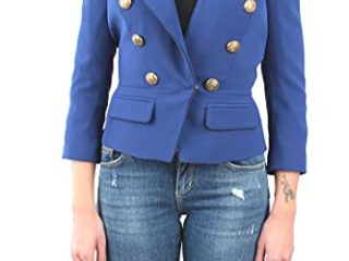 Elisabetta Franchi GI93601E2 Blazer Mujer Azul 44