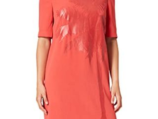 Escada Sport Dapalmera Vestido, Rojo (Faberge B658), 38 para Mujer