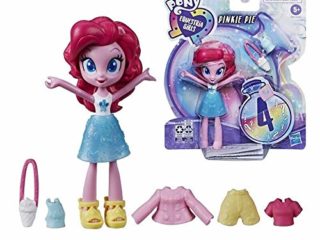 FFLSDR Equestria Girls Fashion Princess Set Dress Up Dolls Anime Acción Figura Modelo Juguetes Niños Regalos (Color : Pinkie Pie)