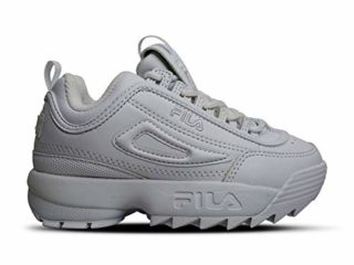 Fila Disruptor II - Zapatillas deportivas infantiles Fila Disruptor II, color Blanco, talla 28 EU