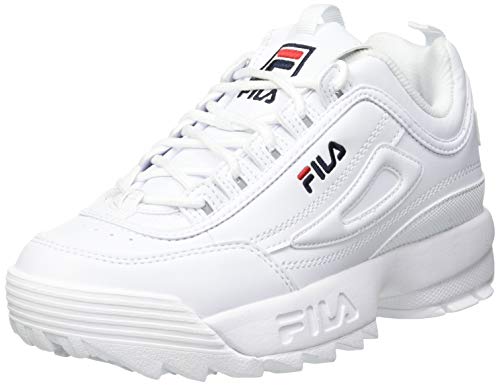 FILA Disruptor kids, Zapatilla Unisex niños, Blanco (White), 35 EU