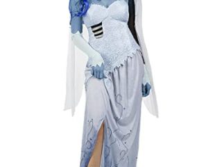 Funidelia | Disfraz de La Novia Cadáver para mujer ▶ Terror, Corpse Bride, Zombie - Disfraz para adultos y divertidos accesorios para Fiestas, Carnaval y Halloween - Talla M - Blanco