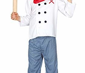 Guirca-83362 Disfraz 5-6 años Cocinero, Multicolor (83362)