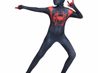 HTLXHC Disfraz de Spiderman para niños Unisex Traje de superhéroe infantil Spiderman Regreso a casa Halloween Carnaval Cosplay Fiesta Disfraces Spandex / Lycra Impresión 3D Spiderman para, A, M