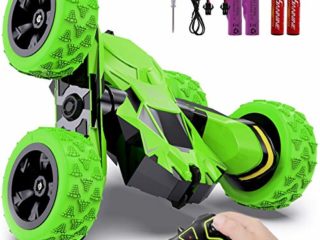 joylink Coche Teledirigido, 2.4 GHz Coche de Control Remoto 4WD Stunt RC Coche Acrobacia Rotación Volteo de 360 ° Radiocontrol Electric Juguetes para Niños Coches Teledirigidos para NiñOs