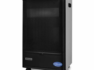 Orbegozo HBF 90 Estufa de Butano, Triple Sistema de Seguridad, Llama Azul, 4200 W, Metal, Negro/Gris