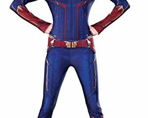 Rubies Capitán Marvel Disfraz, Multicolor, S para Mujer