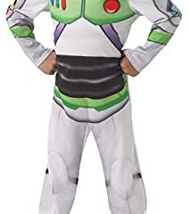 Rubies- Disfraz clásico de Buzz Lightyear Toy Story para niños Talla S, Multicolor, Pequeñas-3/4 años-104cm (rubi-610386/S 104cm)