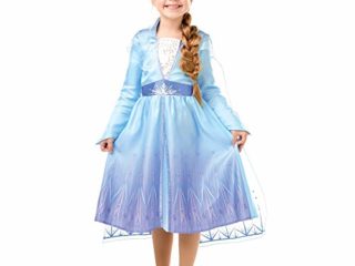 Rubies Disfraz Elsa Frozen Travel Classic, Princesa, Multicolor, Talla S (3-4 años)