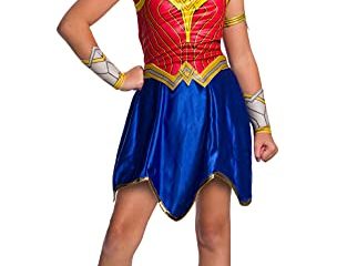 Rubie's - Disfraz infantil clásico Wonder Woman 1984 - 701003M - Talla M 7-10 años