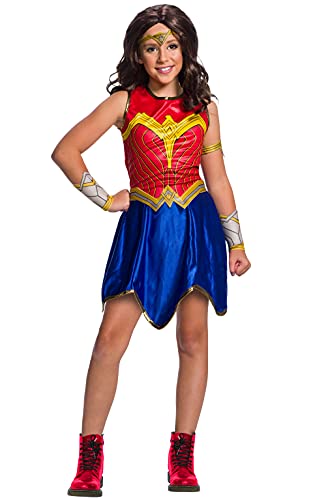 Rubie's - Disfraz infantil clásico Wonder Woman 1984 - 701003M - Talla M 7-10 años