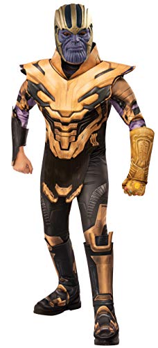 Rubies Disfraz oficial de Avengers Endgame Thanos, de lujo para niños, mediano, de 5 a 7 años, altura 132 cm