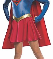 Rubies Disfraz oficial infantil para niñas de Supergirl de la serie de televisión, tamaño mediano