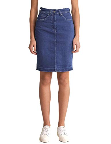 Salsa Jeans Falda Ajustada Push In Secret Azul 28cm