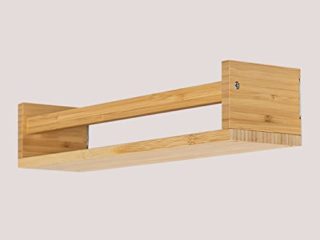 SKLUM Estante de Pared en Bambú Tanno Bambú Natural