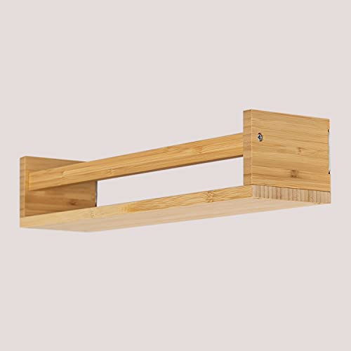 SKLUM Estante de Pared en Bambú Tanno Bambú Natural