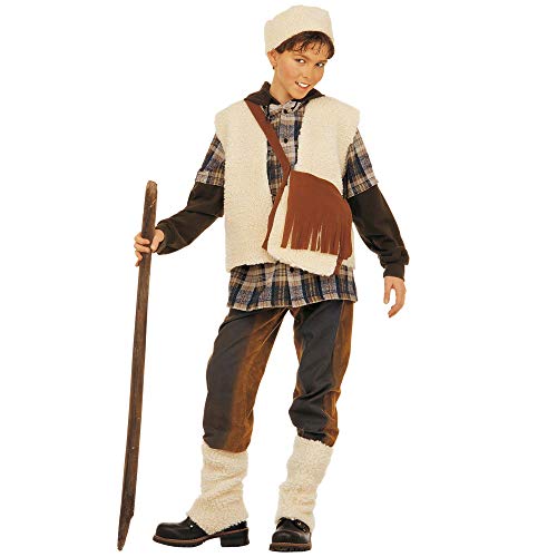 WIDMANN ? Juego Disfraz Pastor Boys, multicolor, 128 cm, vd-wdm36736