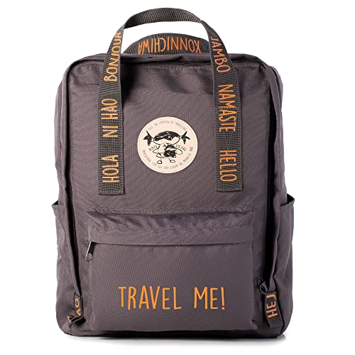 WOOPY Pepita Viajera Mochila para Mujer, Bolsa de Viaje, Mochila Colegio Niñas, Adolescentes, Diseño Elegante