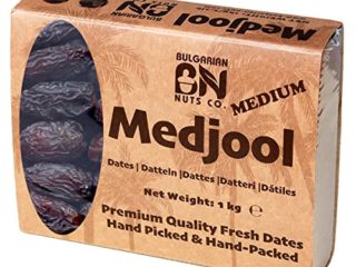 1 kg Medjool Dátiles Jugosos y Tiernos, Talla Mediana, en caja