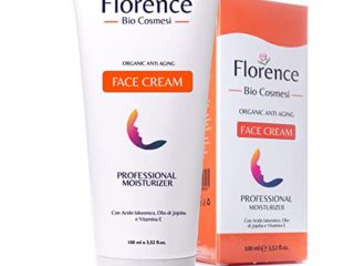 100ml. Bio Crema Hidratante Facial Mujer/Hombre Orgánica con Ácido Hialurónico y Vitamina C. Crema Vegana con Ingredientes Antiedad, Antiarrugas y Antimanchas para la cara y Contorno de Ojos