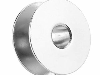 100pcs Bobinas de Costura de Metal Máquina de Coser Industrial Universal Bobinas Presser Pies Kit de Costura(40264 without holes)
