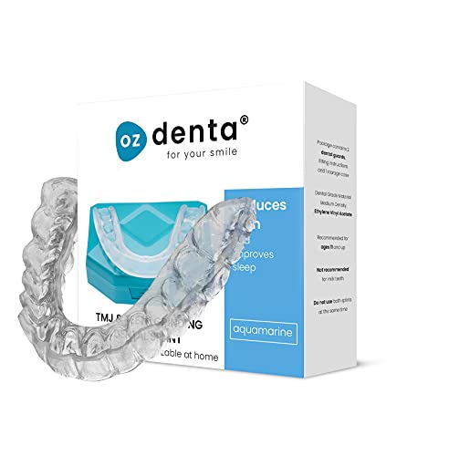 2 Férula Dental Placa de Descarga Nocturna Protector Bucal para dormir, contro Bruxismo Rechinar los dientes y los Trastornos del ATM